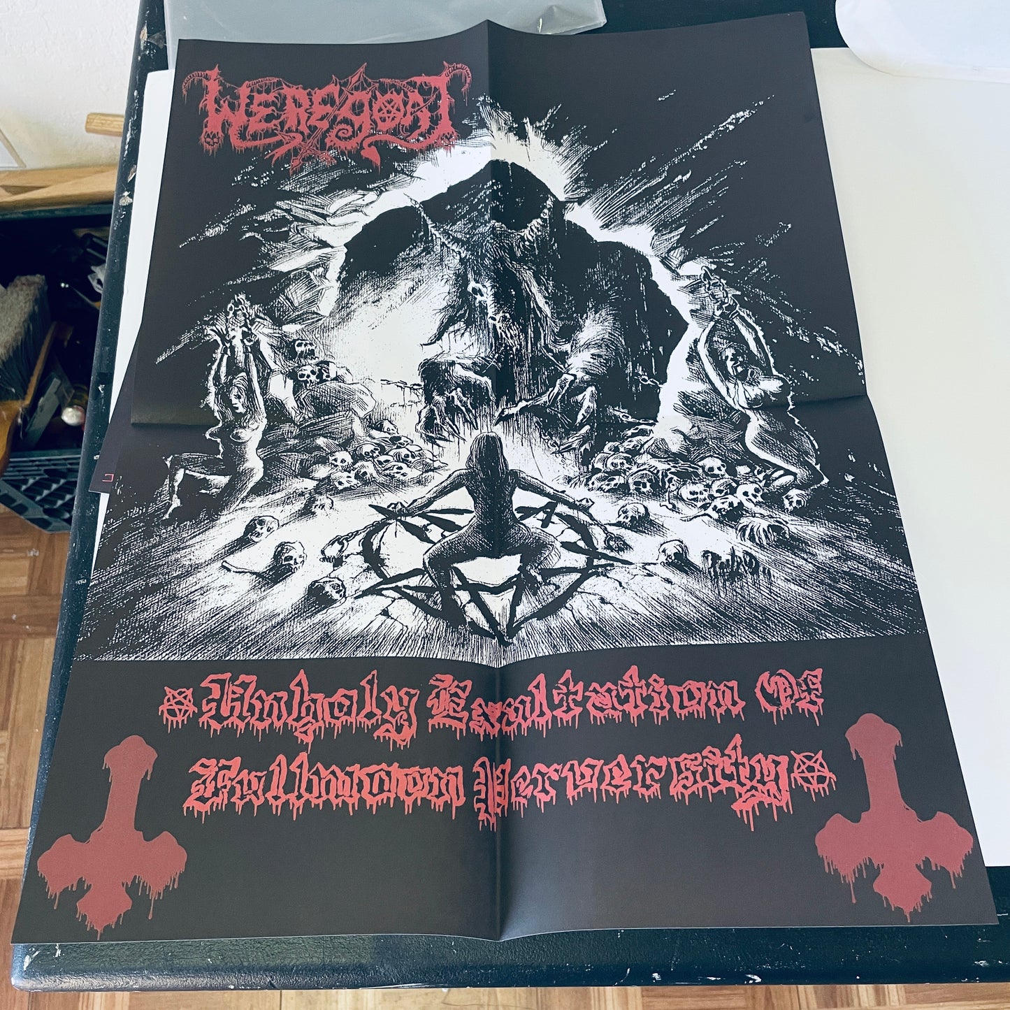 Weregoat – Unholy Exaltation Of Fullmoon Perversity LP (used)