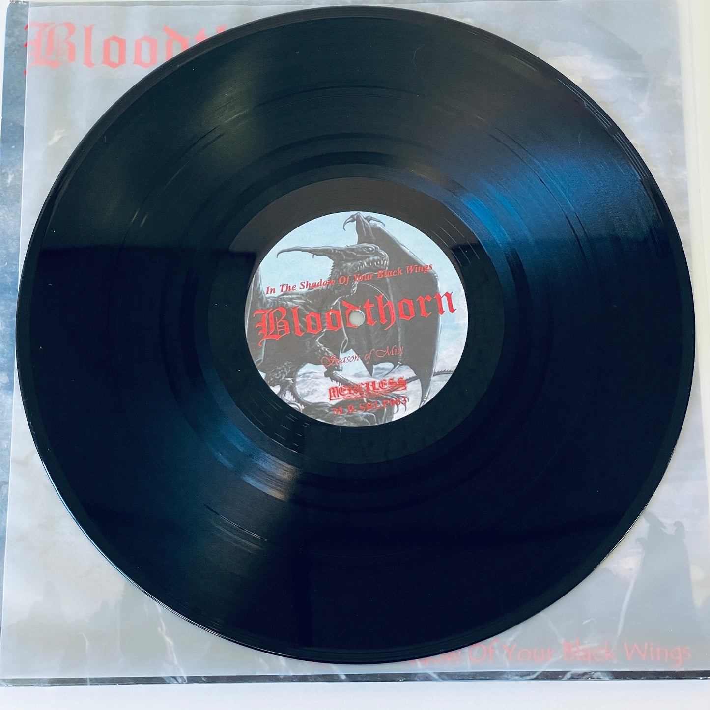 BloodThorn – In The Shadow Of Your Black Wings double LP (used)