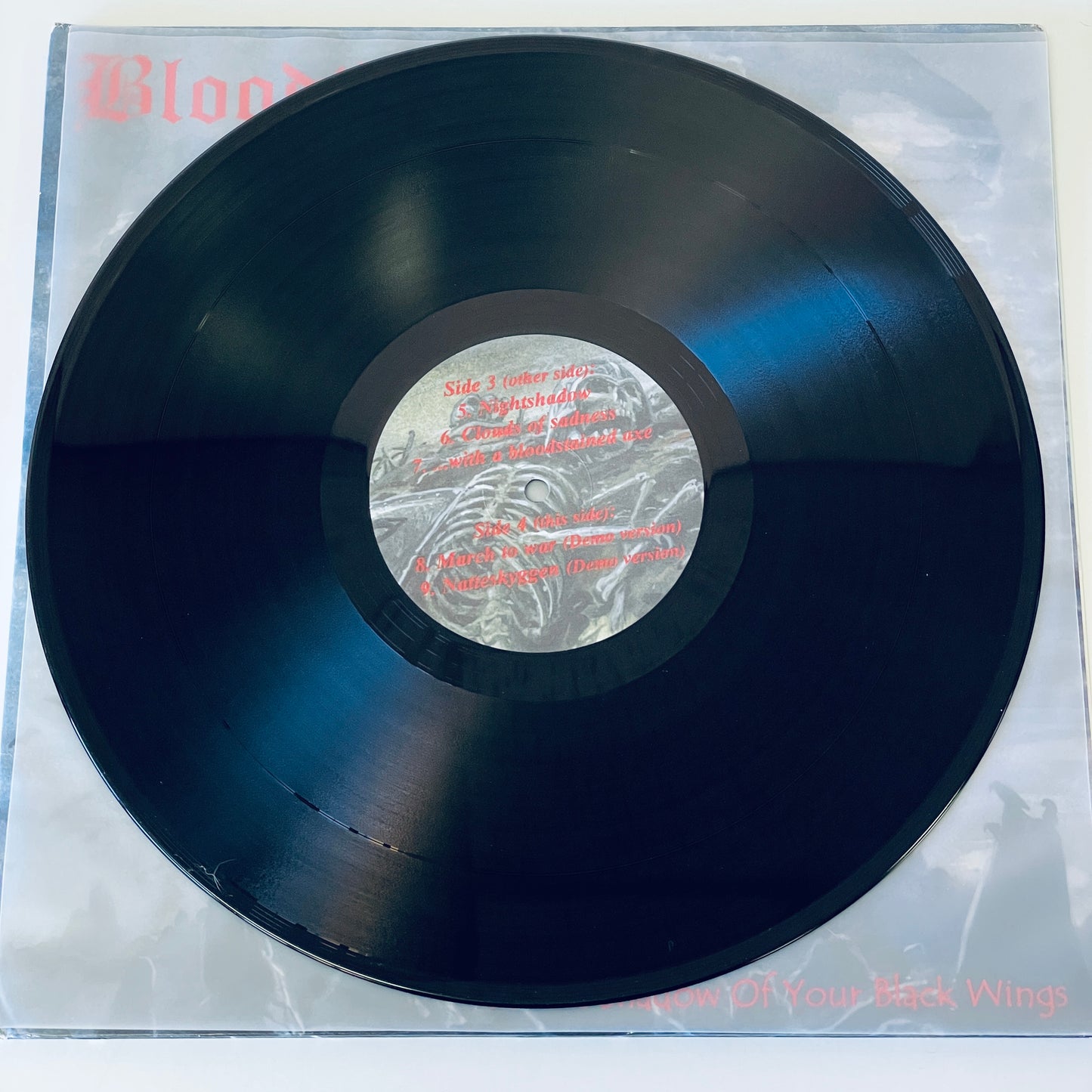 BloodThorn – In The Shadow Of Your Black Wings double LP (used)