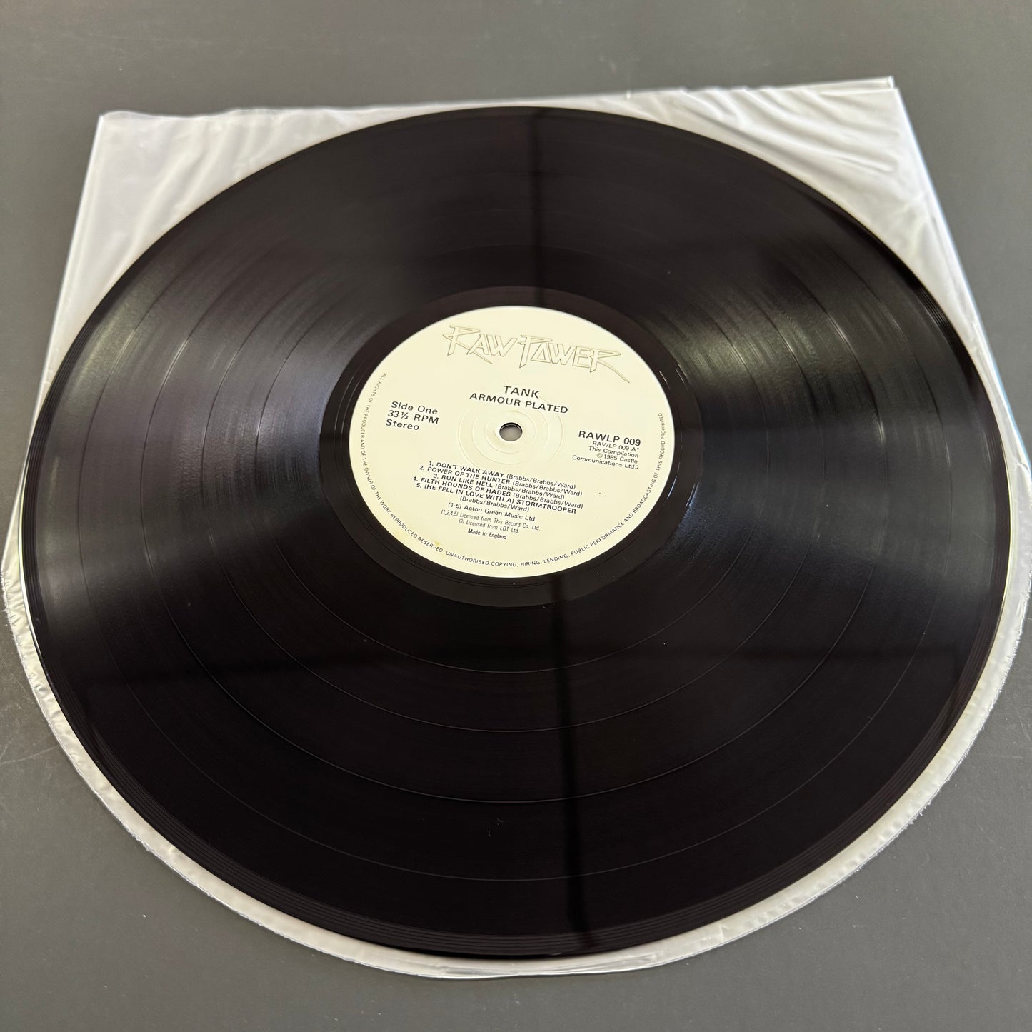 Tank - Armour Plated original double LP (used)