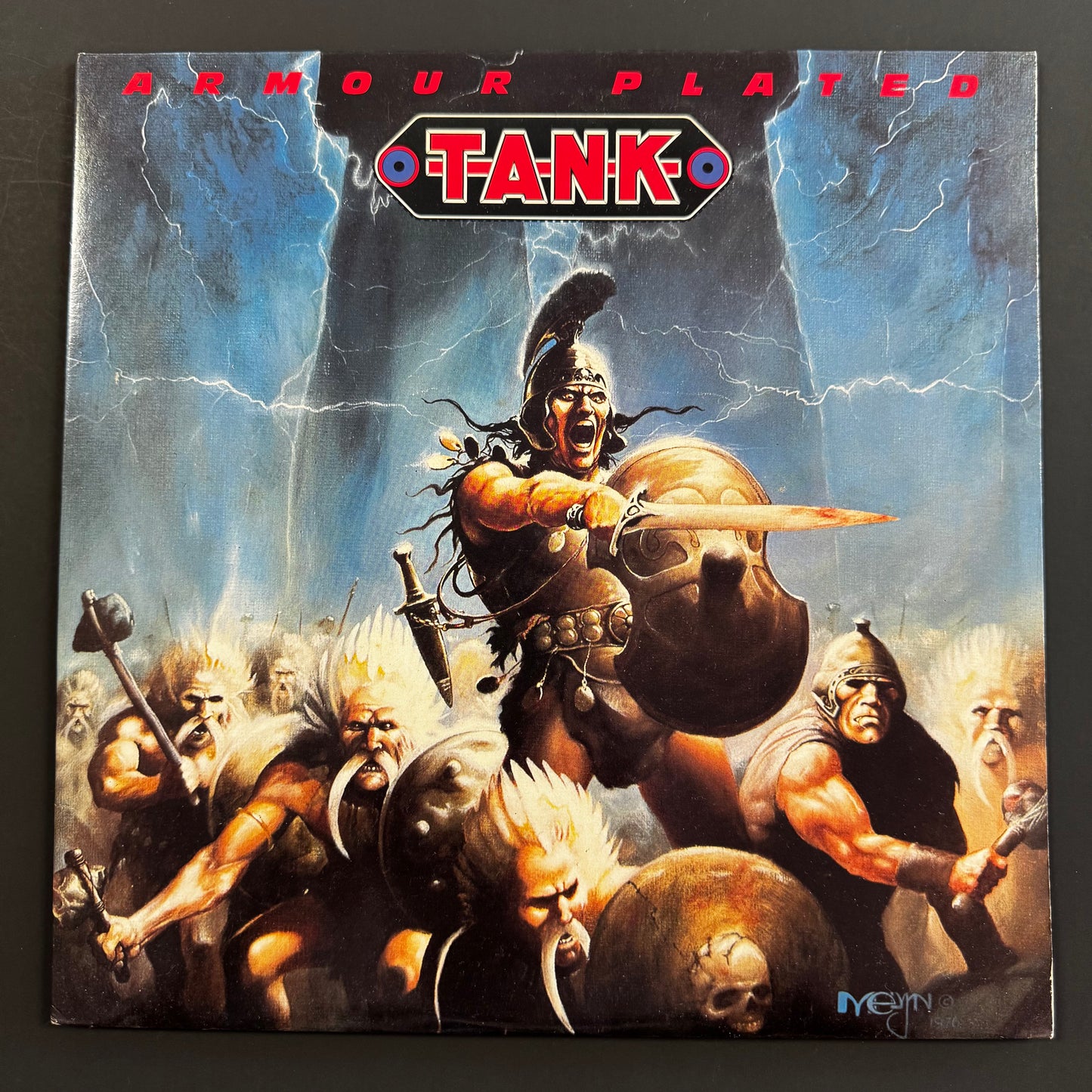 Tank - Armour Plated original double LP (used)