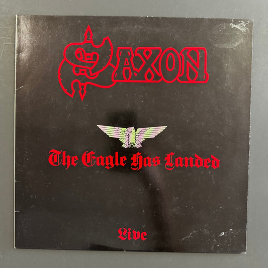 Saxon - The Eagle Has Landed (Live) original LP - Japanese pressing (used)