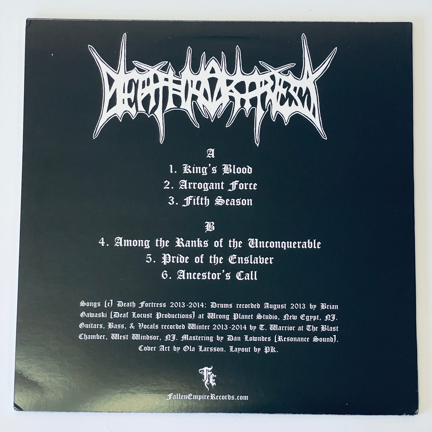 Death Fortress – Among The Ranks Of The Unconquerable LP (used)