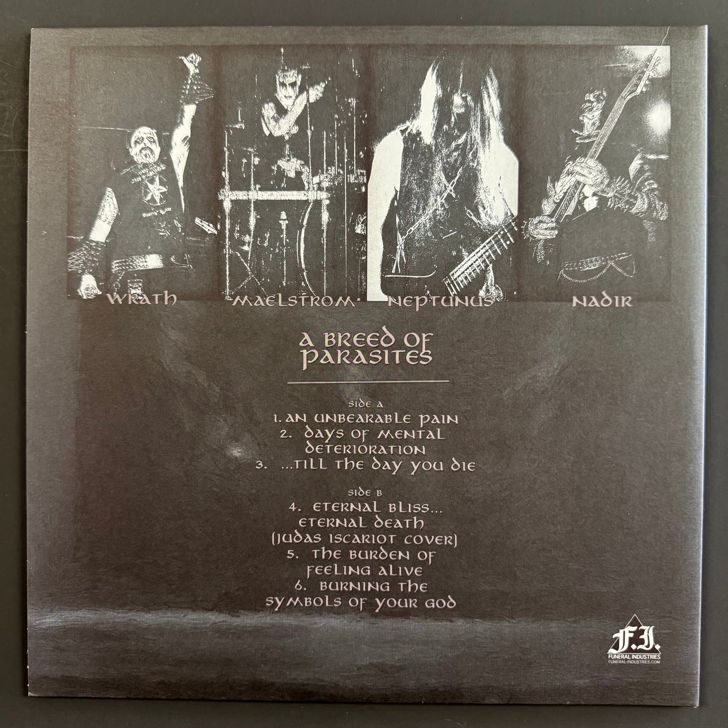 Dødsferd - A Breed of Parasites LP (used)