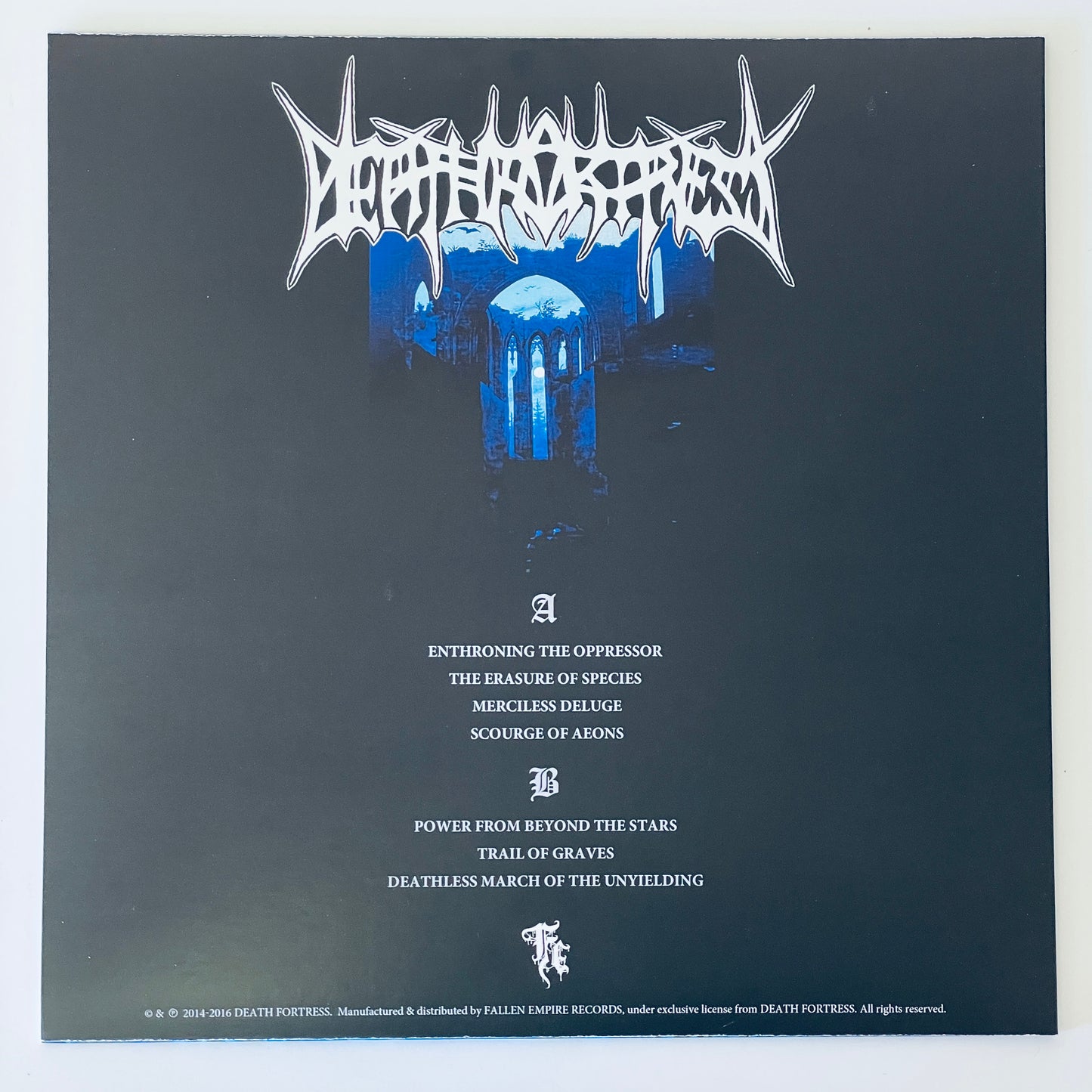 Death Fortress – Deathless March Of The Unyielding LP (used)