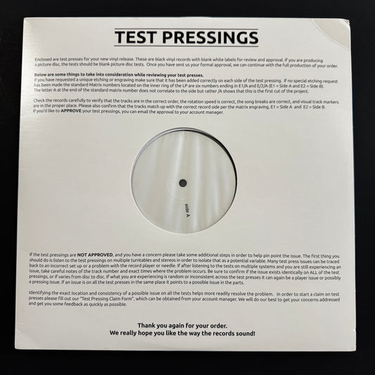 Haunter / Sovereign - Split LP - Test Pressing (used)
