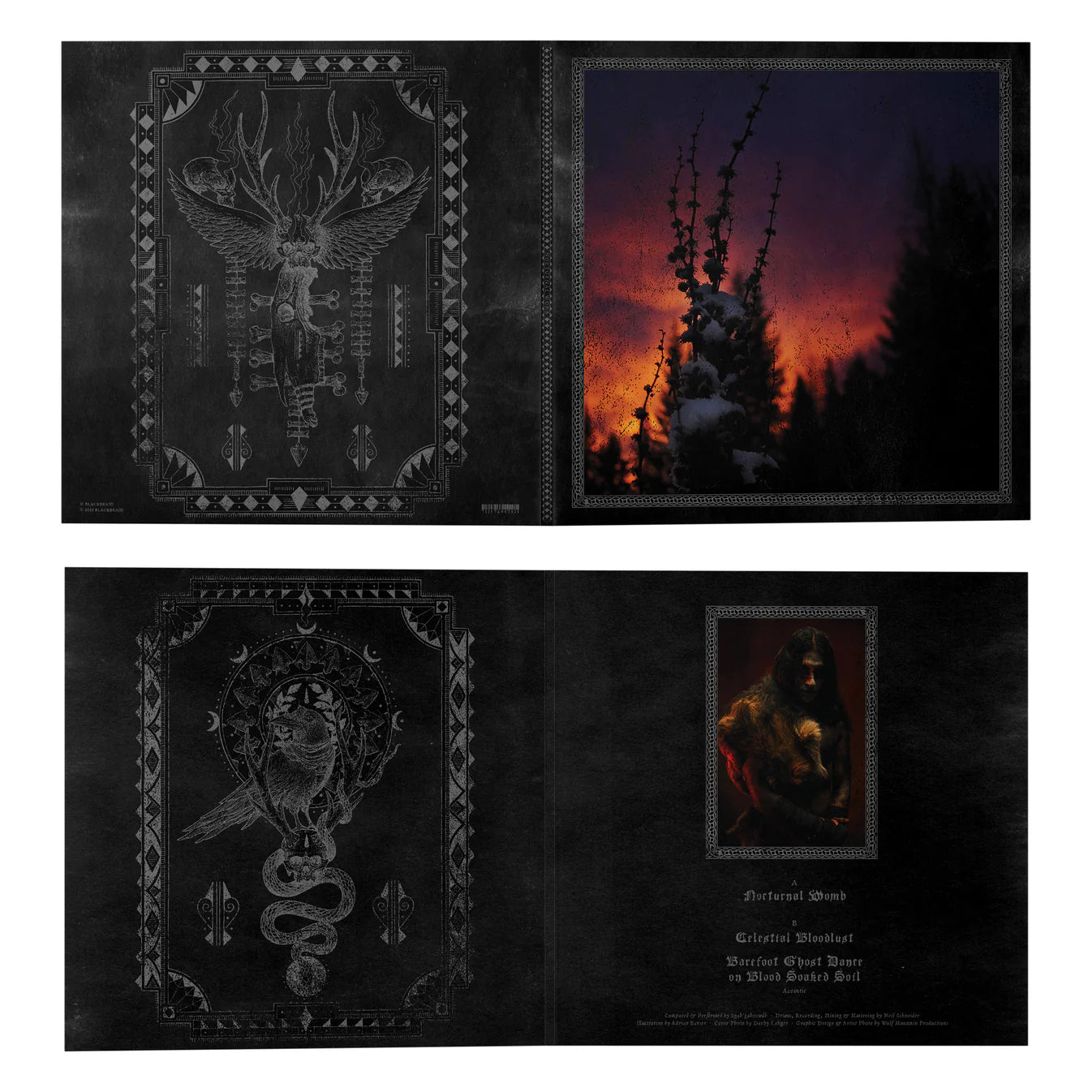 Blackbraid - Nocturnal Womb 10" EP (Bloodlust Edition)
