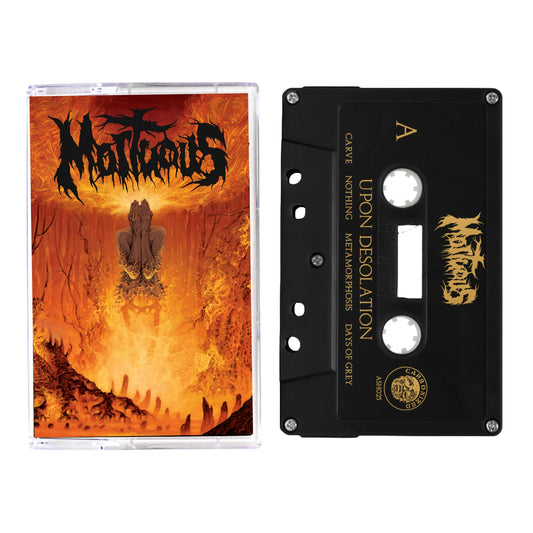 Mortuous - Upon Desolation cassette tape