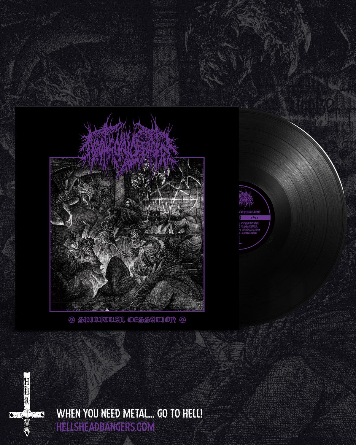 Nocturnal Departure - Spiritual Cessation LP