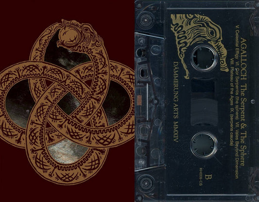 Agalloch - The Serpent & The Sphere cassette tape