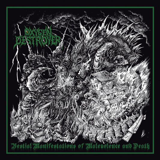 Oxygen Destroyer - Bestial Manifestations of Malevolence and Death CD