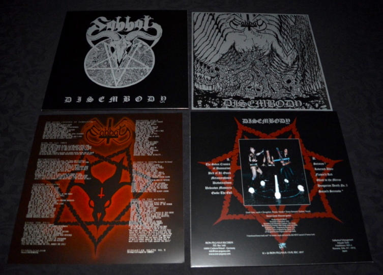 Sabbat - Disembody LP