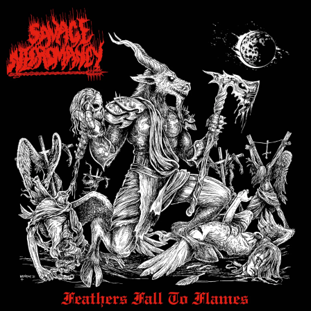 Savage Necromancy - Feathers Fall to Flames CD