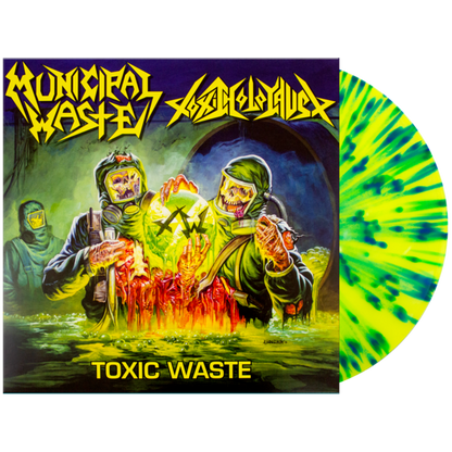 Municipal Waste / Toxic Holocaust - Toxic Waste split LP