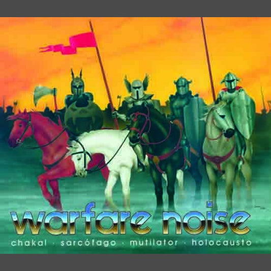 Sarcofago / Mutilator / Holocausto / Chakal - Warfare Noise LP