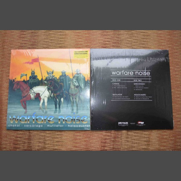Sarcofago / Mutilator / Holocausto / Chakal - Warfare Noise LP