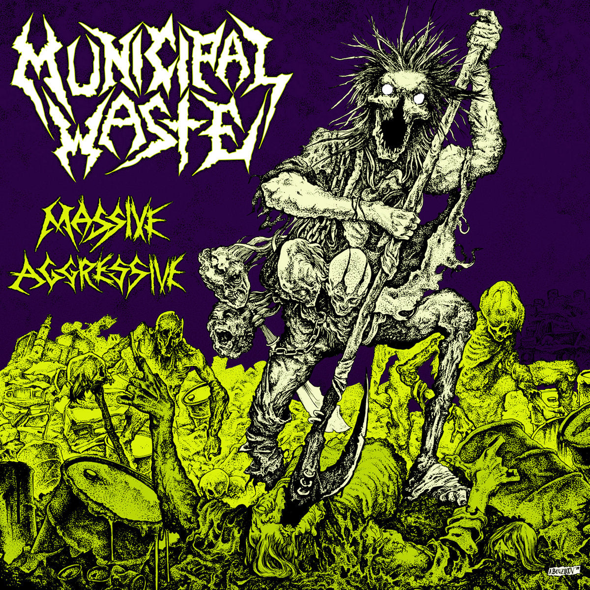 Municipal Waste - Massive Aggressive LP (RSD Exclusive)