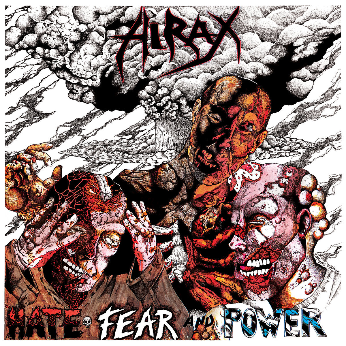 Hirax - Hate Fear and Power LP