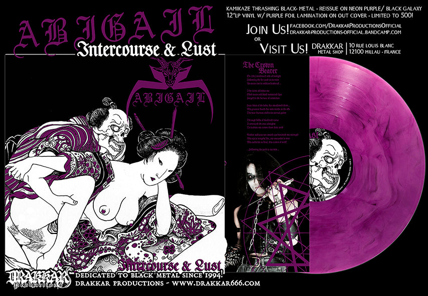 Abigail - Intercourse and Lust LP (Drakkar version)