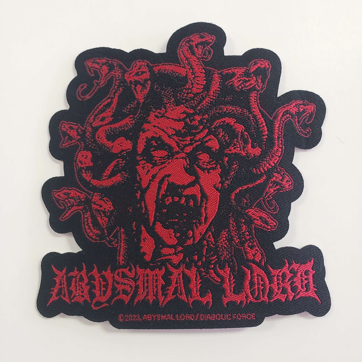 Abysmal Lord - Bestiary of Immortal Hunger woven patch