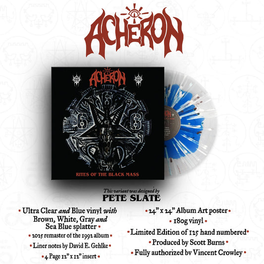 Acheron - Rites of the Black Mass LP (Pete Slate designed variant)