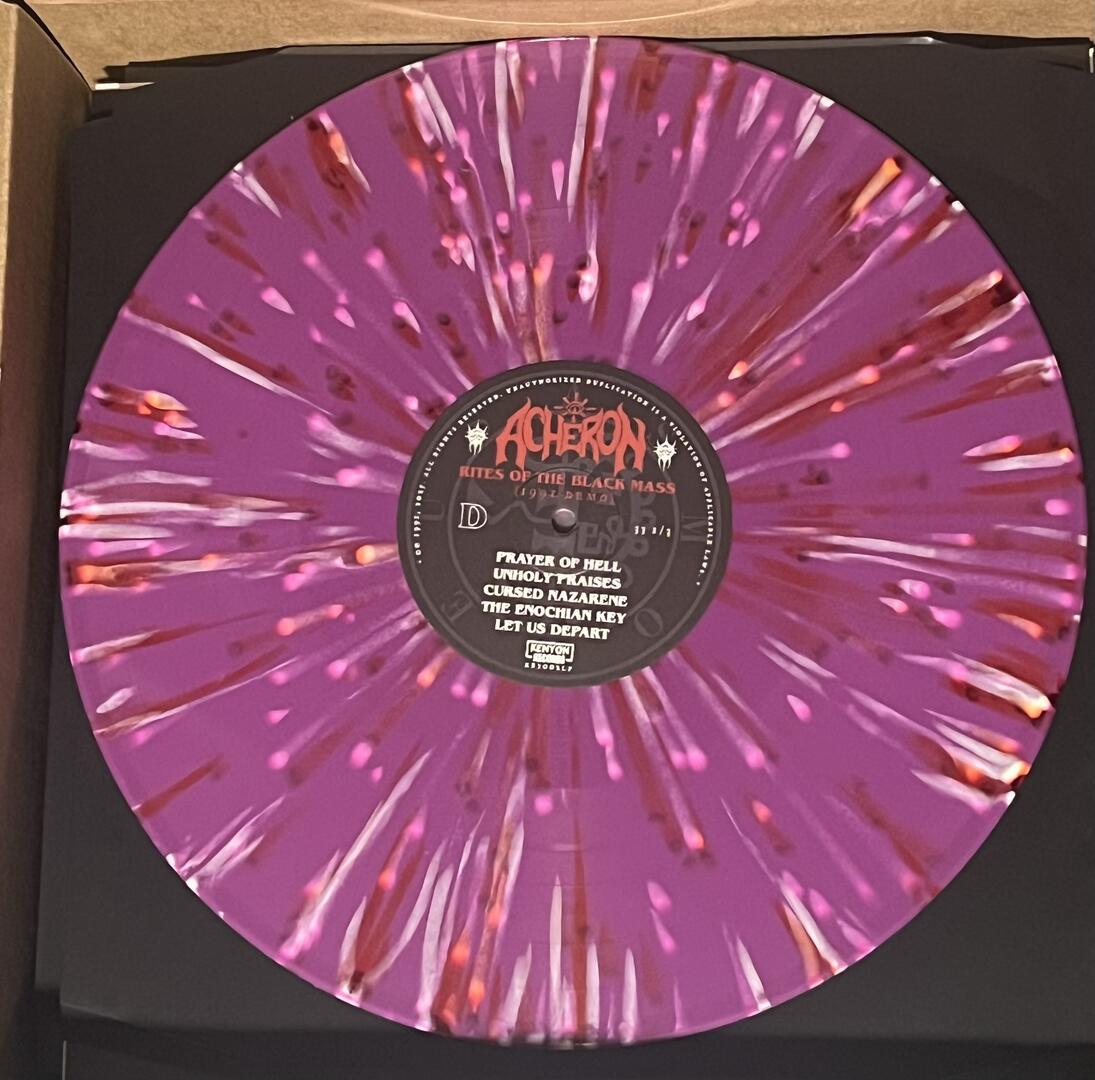 Acheron - Rites of the Black Mass double LP (Vincent Crowley designed variant)
