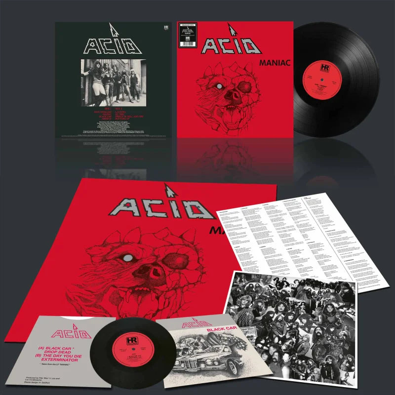 Acid - Maniac LP+7"