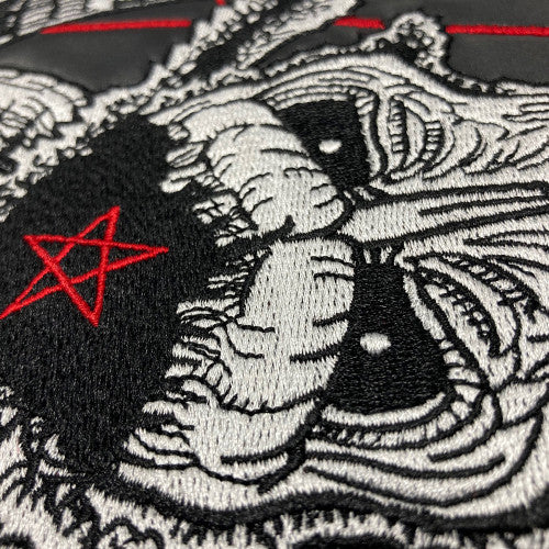 Beherit - Dawn of Satan's Millennium faux leather back patch