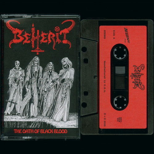 Beherit - The Oath of Black Blood cassette tape