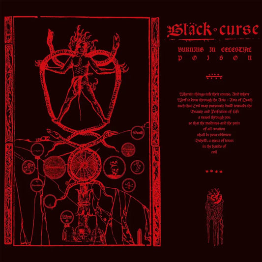 Black Curse - Burning in Celestial Poisons LP