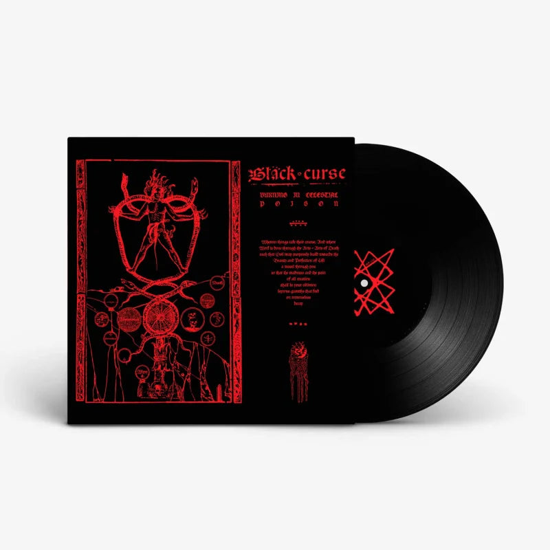 Black Curse - Burning in Celestial Poisons LP