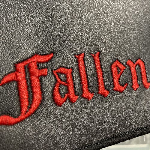 Blasphemy - Fallen Angel of Doom... faux leather back patch