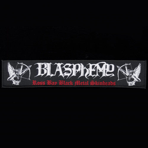 Blasphemy - Ross Bay Black Metal Skinheads 9" strip patch