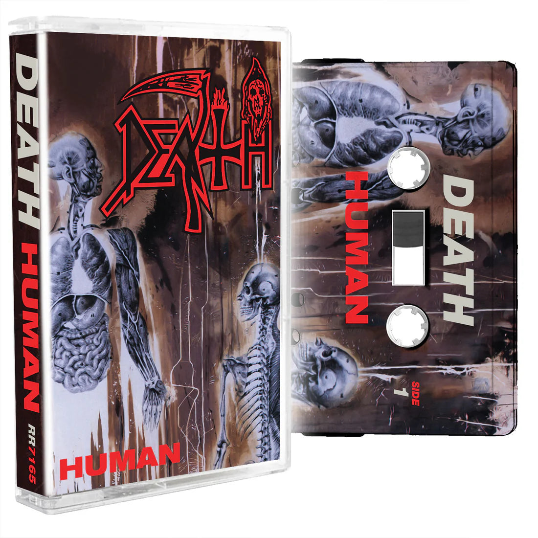 Death - Human all over print cassette tape