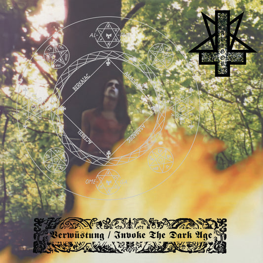 !!!PRE-ORDER: SHIP DATE JULY!!! Abigor - Verwüstung / Invoke The Dark Age LP