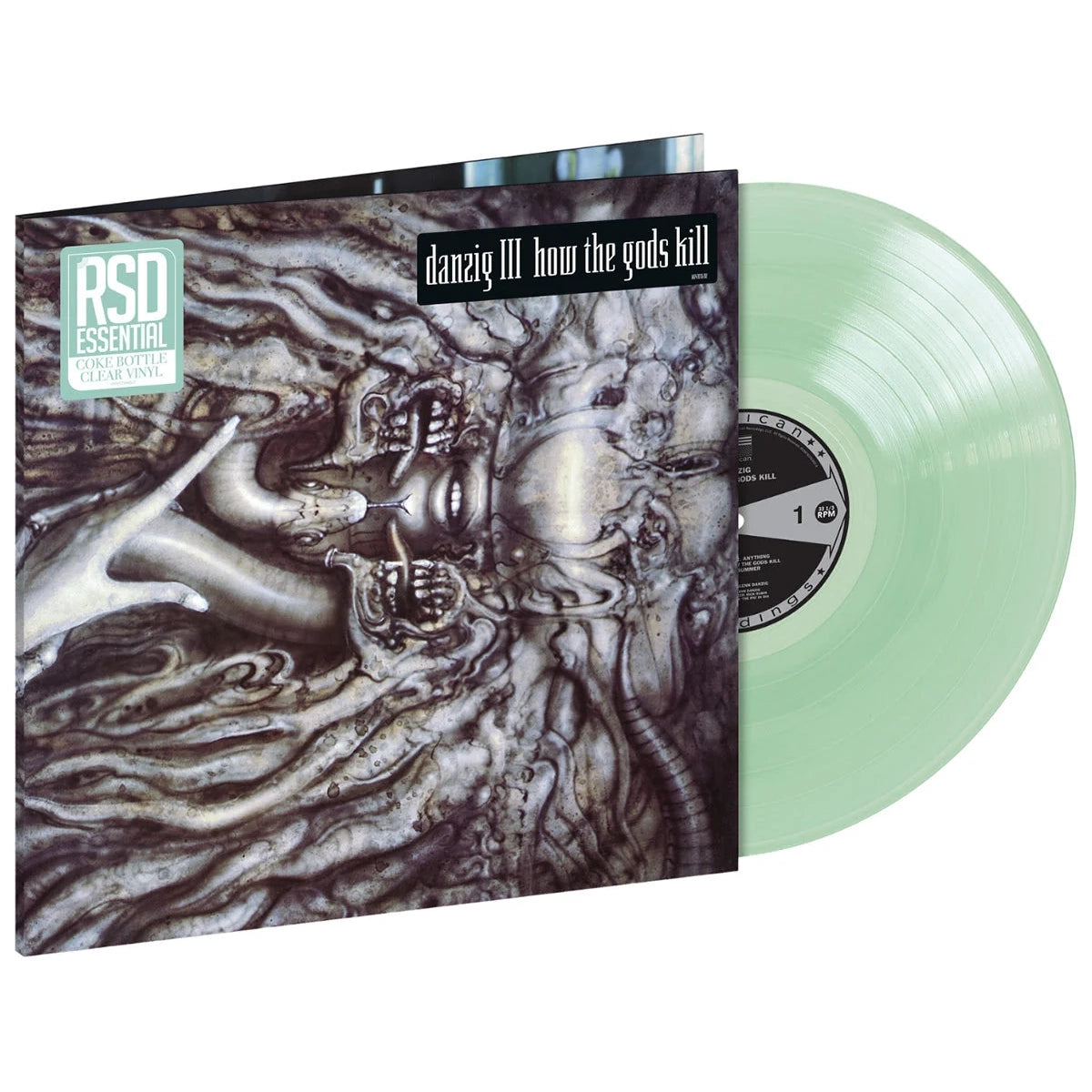 Danzig - III - How The Gods Kill LP (RSD Essential Coke Bottle Clear Vinyl)