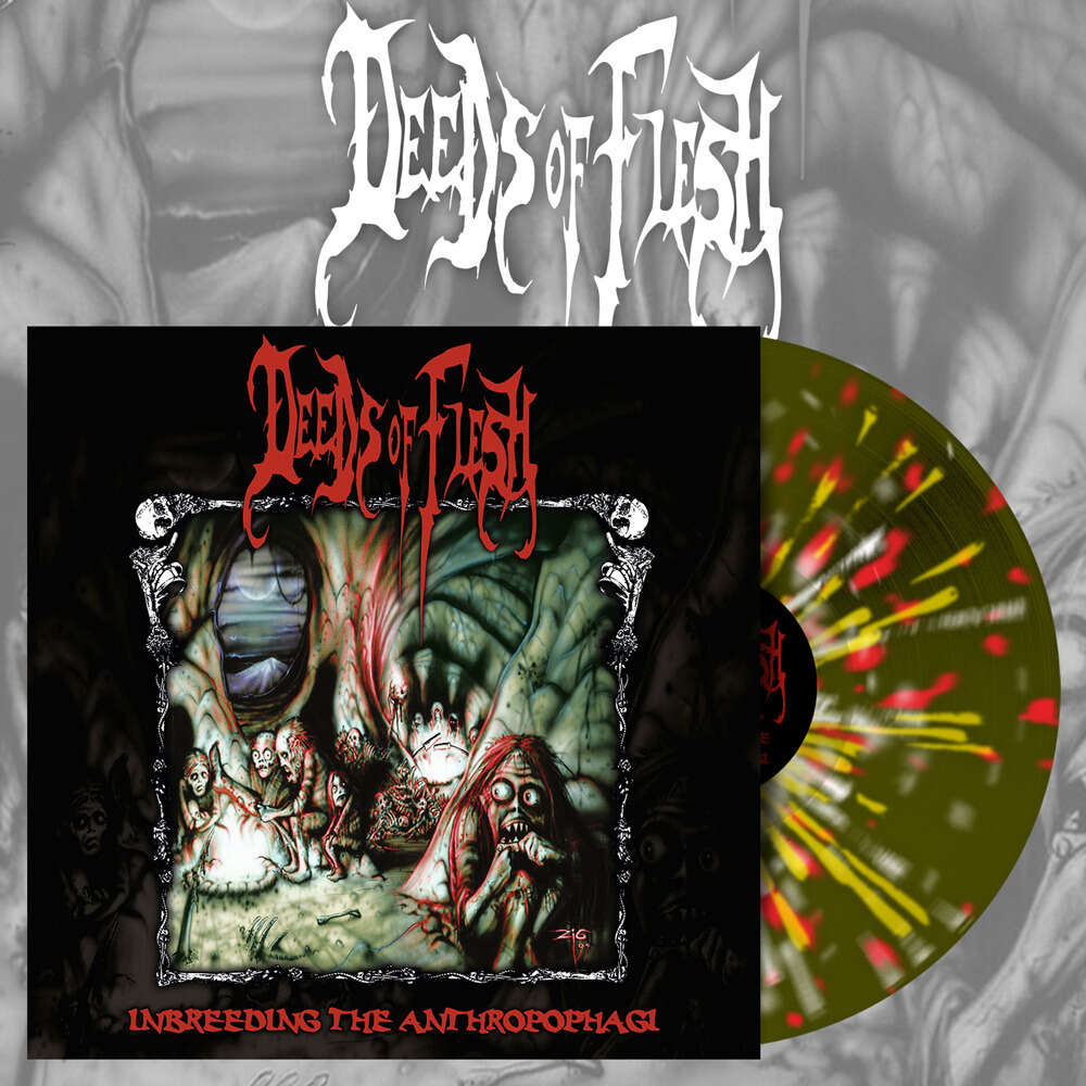 Deeds of Flesh - Inbreeding the Anthropophagi LP