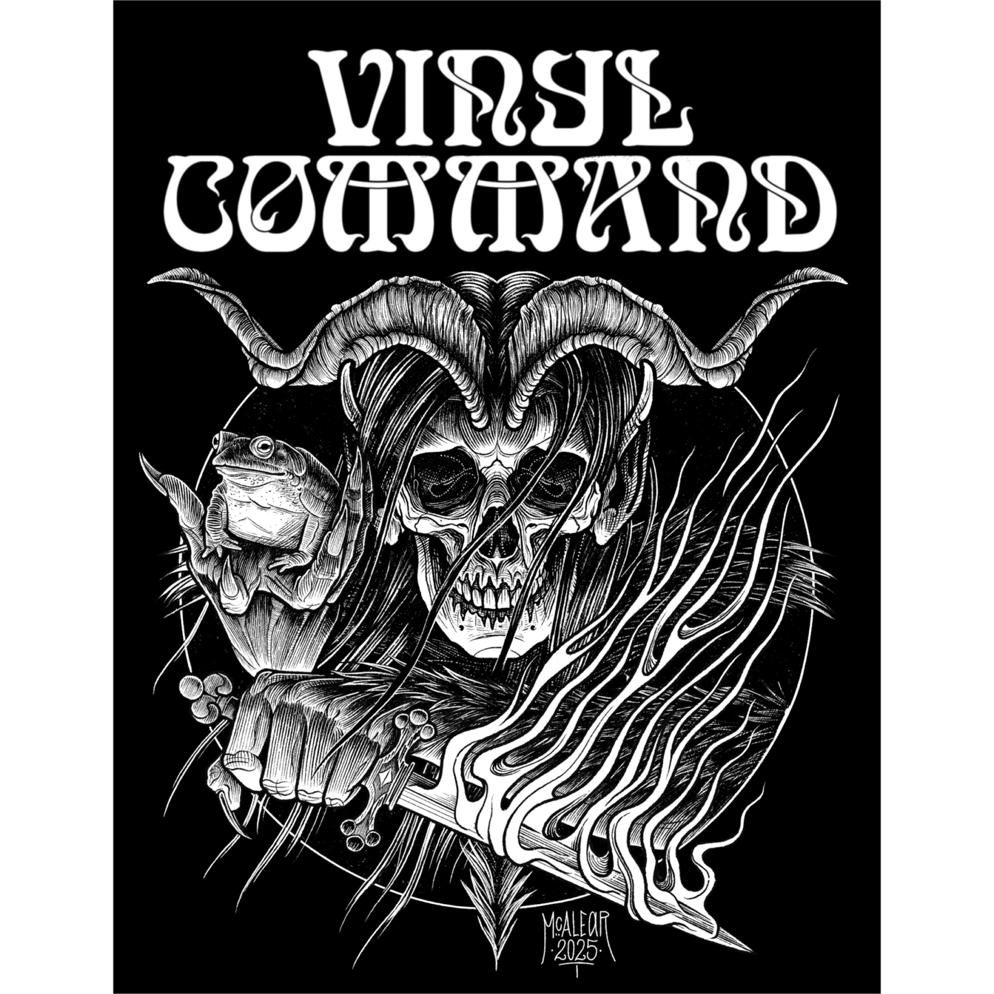Vinyl Command - Demon sticker