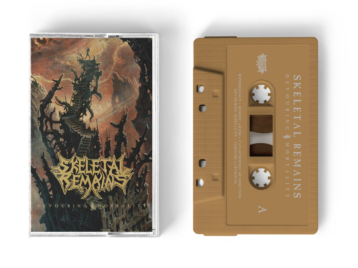 Skeletal Remains - Devouring Mortality cassette tape