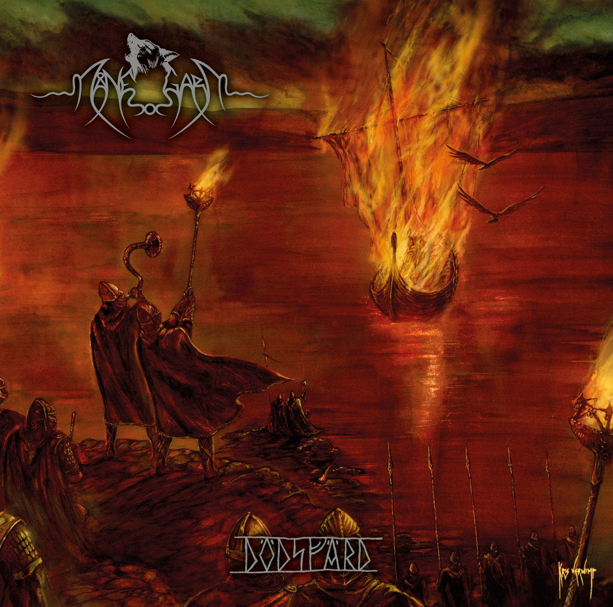 Månegarm -  Dödsfärd LP