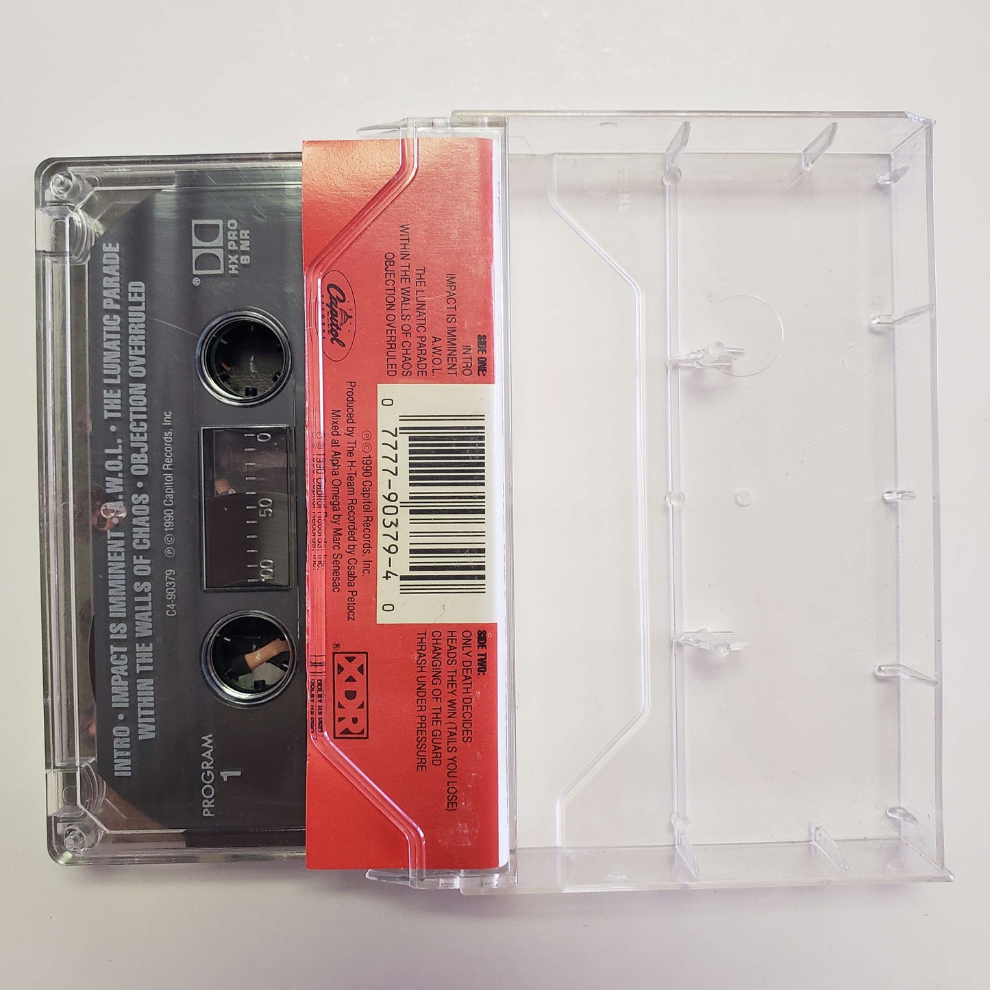 Exodus - Impact is Imminent original cassette tape