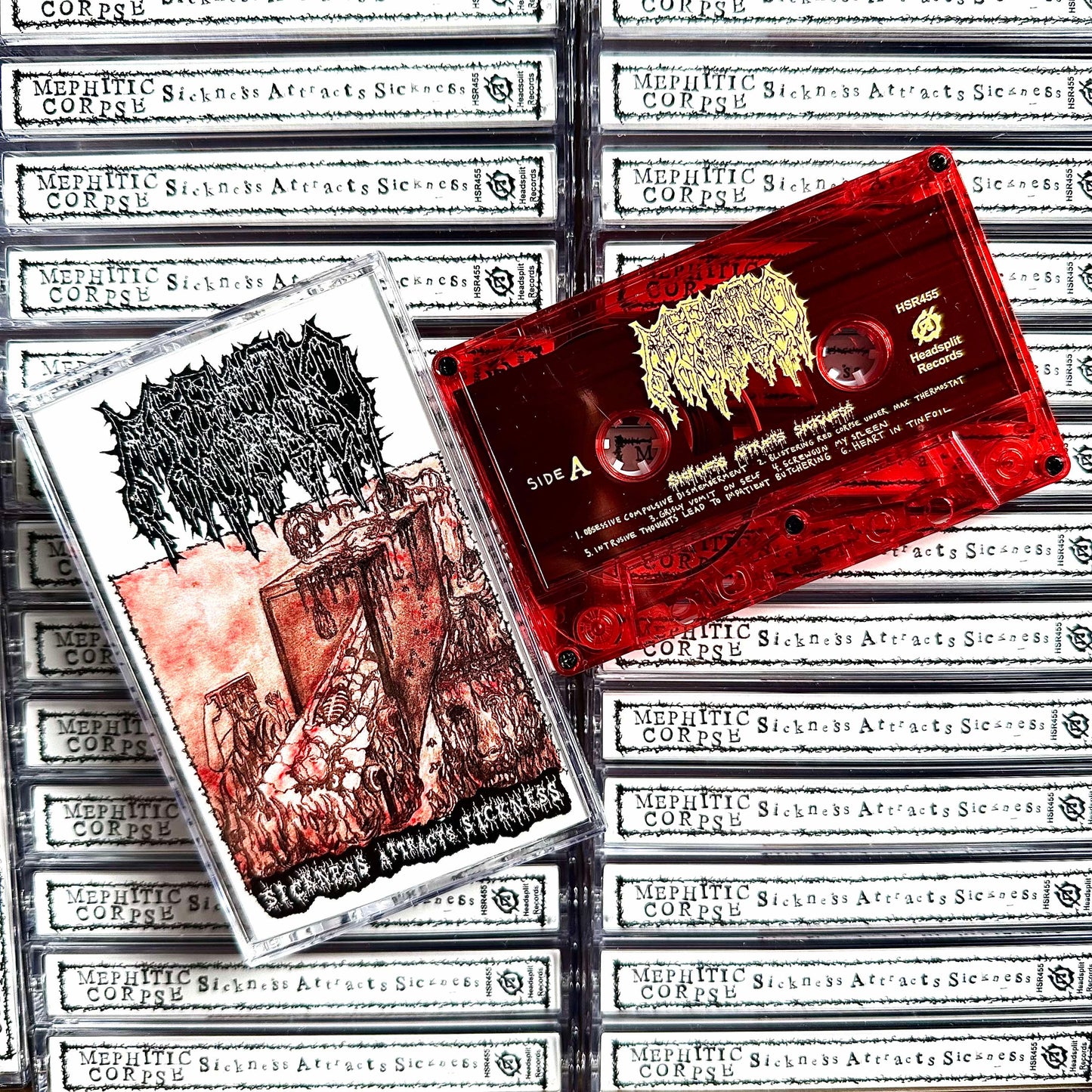 Mephitic Corpse - Sickness Attracts Sickness cassette tape