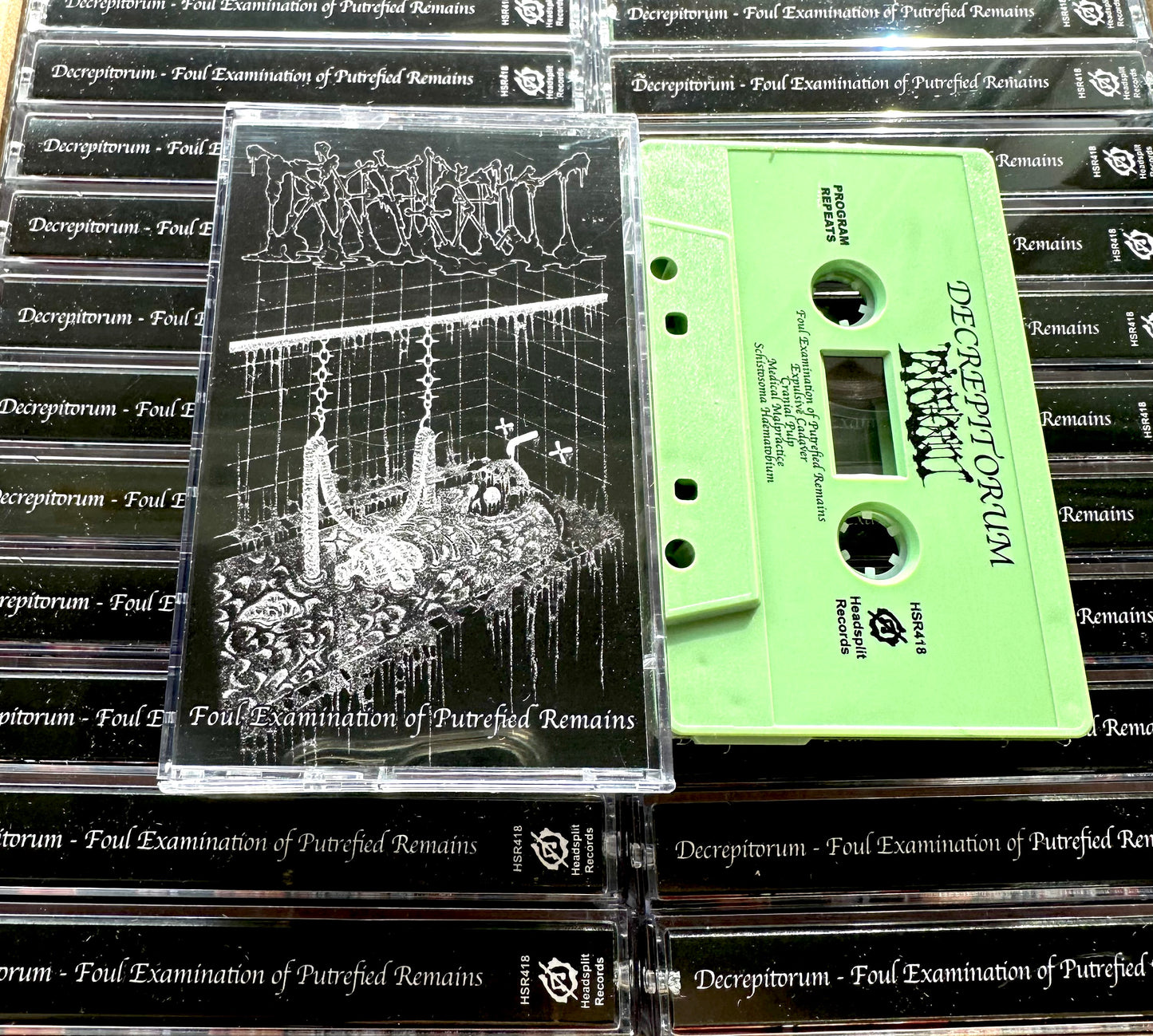 Decrepitorum - Foul Examination of Putrified Remains cassette tape