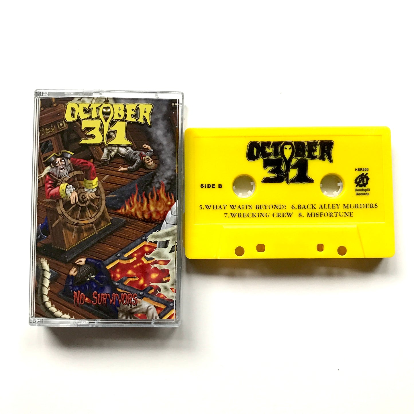 October 31 - No Survivors cassette tape