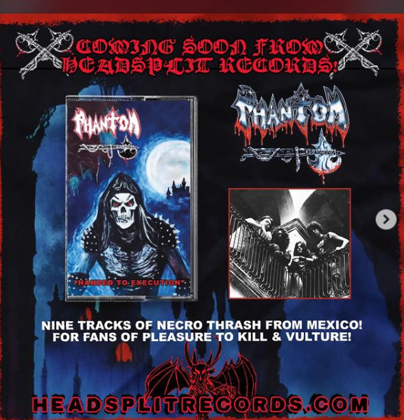 Phantom - Handed to Execution cassette tape