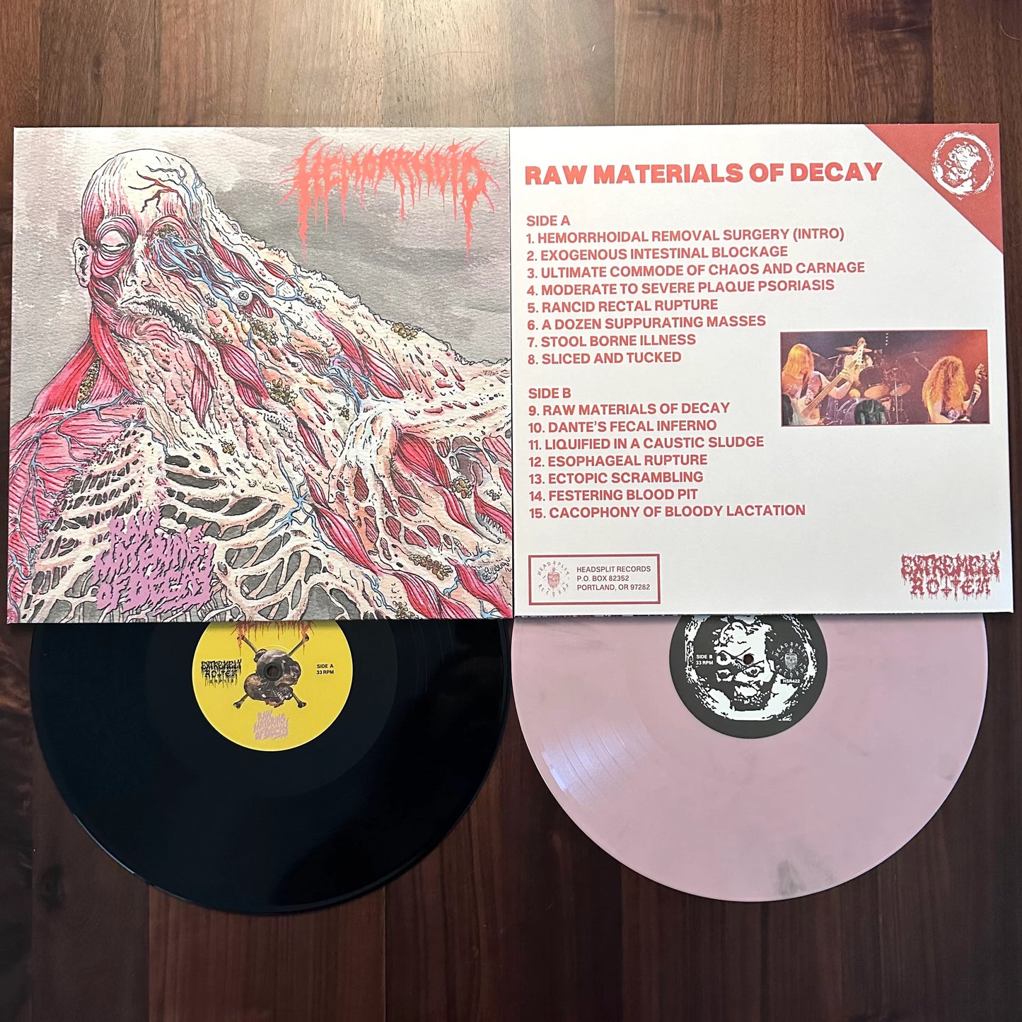 Hemorrhoid - Raw Materials of Decay LP