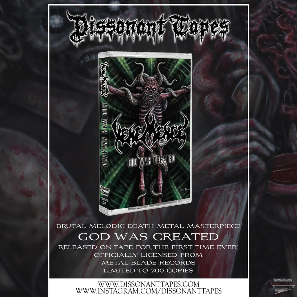 Vehemence - God Was Created cassette tape