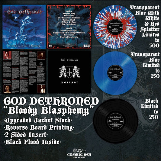 God Dethroned - Bloody Blasphemy LP