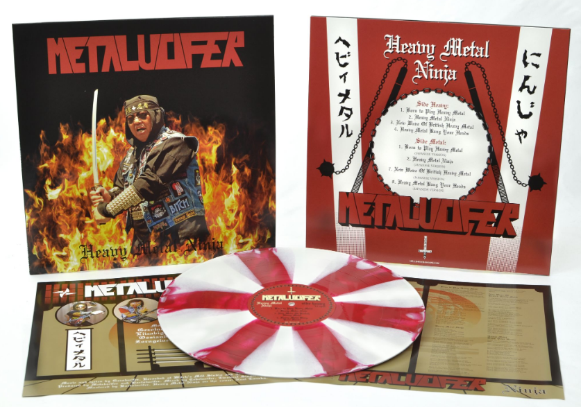 Metalucifer - Heavy Metal Ninja 12" EP