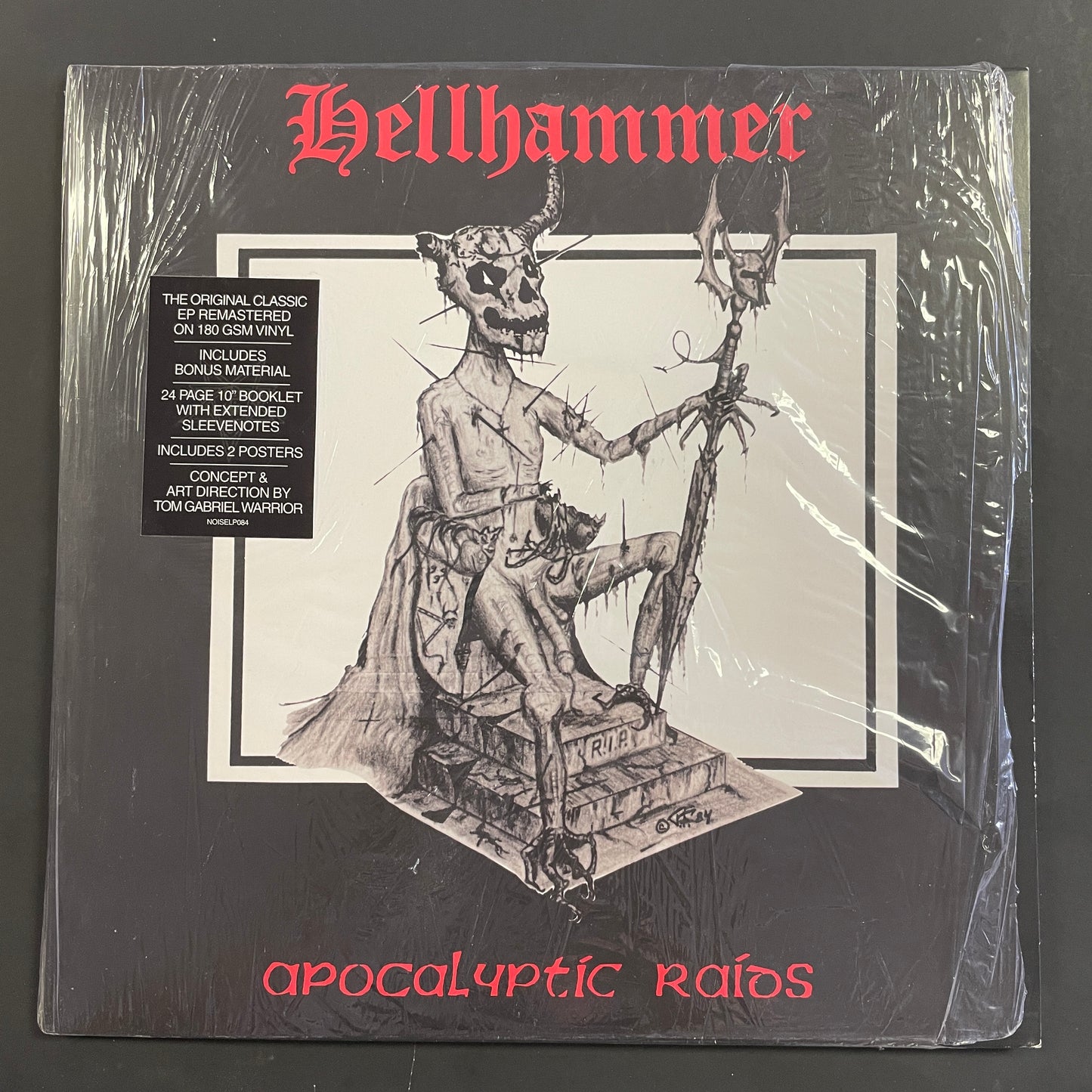 Hellhammer - Apocalyptic Raids 12" EP (used)